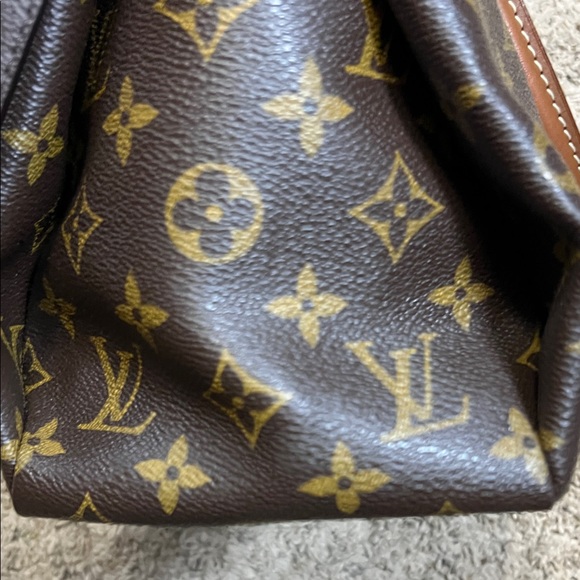 3346 Louis Vuitton Monogram Handbag Pallas MM - Picture 7 of 12